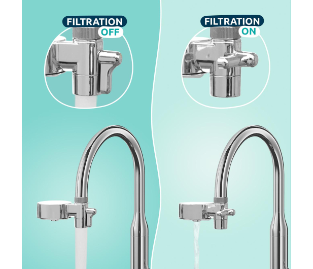 TAPP WATER Filtr do wody na kran EcoPro Compact Chrome - 1440141 - zdjęcie 3